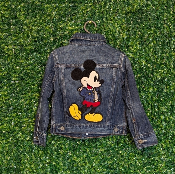 GAP Other - 3T GAP x DISNEY Mickey Mouse Jean Jacket